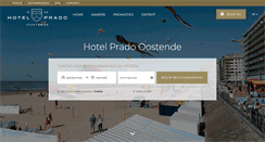 Desktop Screenshot of hotelprado.be
